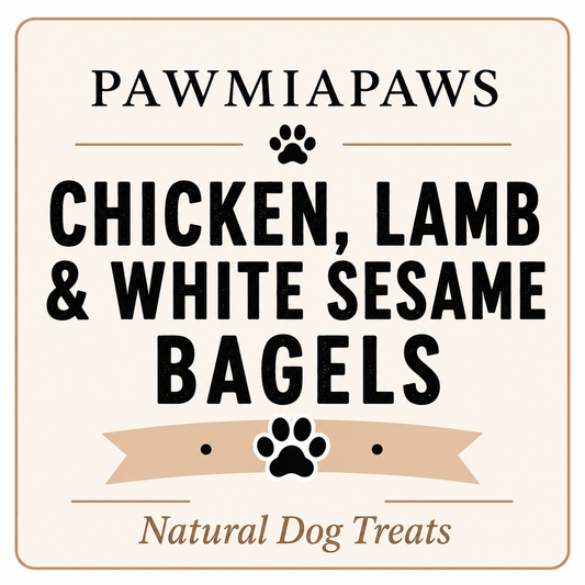 Chicken, Lamb & White Sesame Bagels