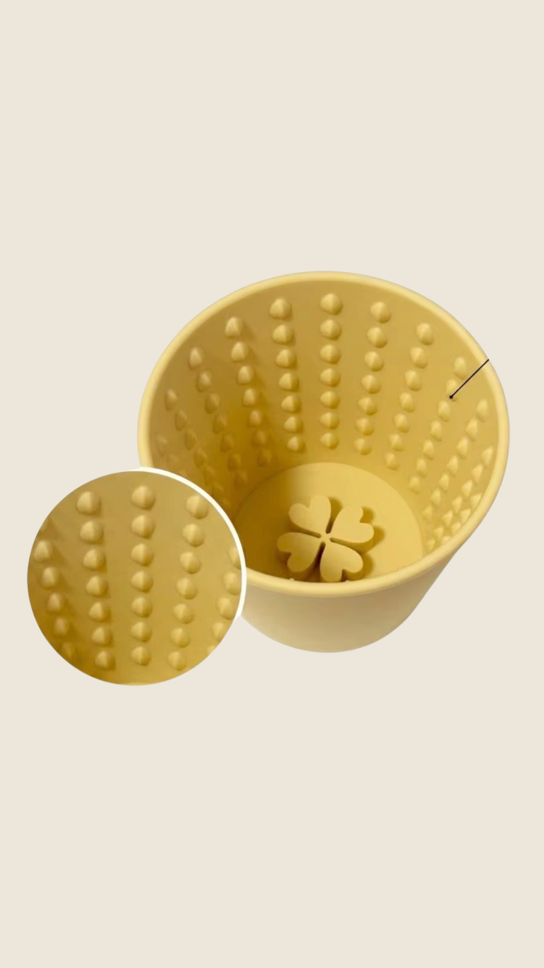 Slow Feeder Licky Pot