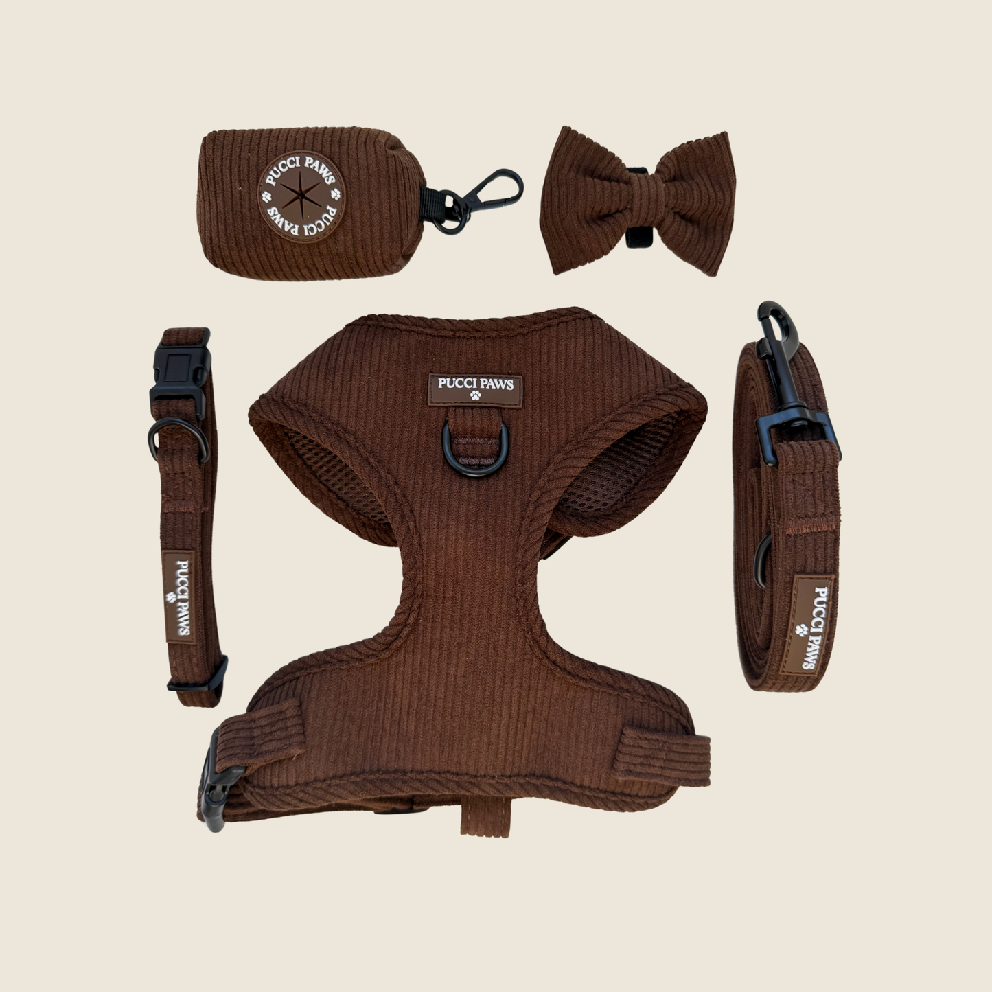 Cocoa Bean 5 Piece Walking Set