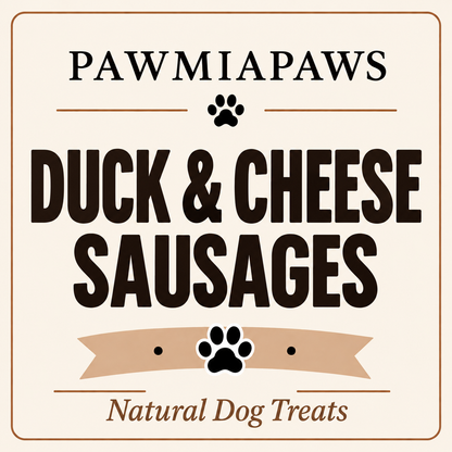 Duck and cheese Sausages