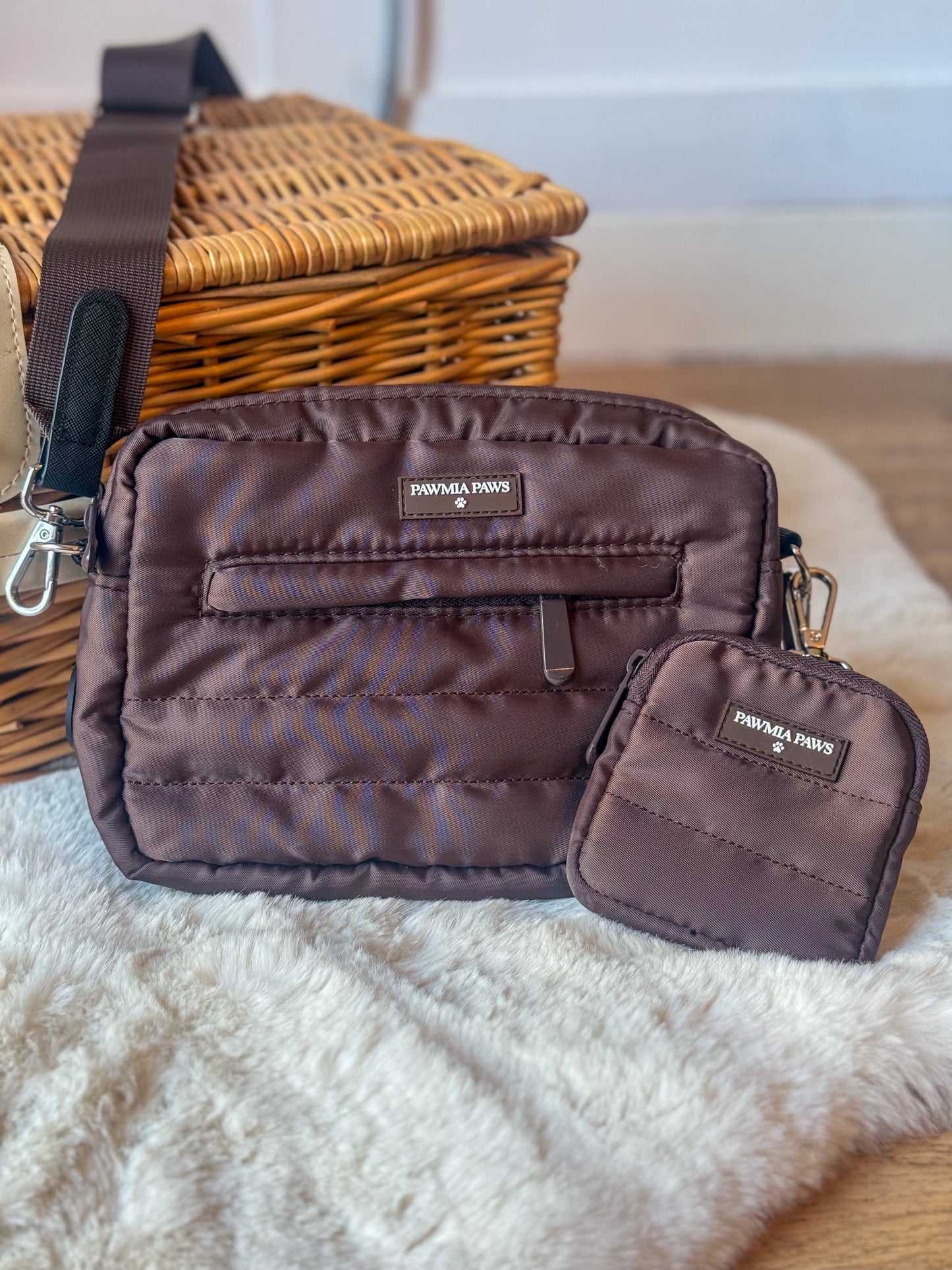 Pawmiapaws Crossbody Bag & Treat Pouch