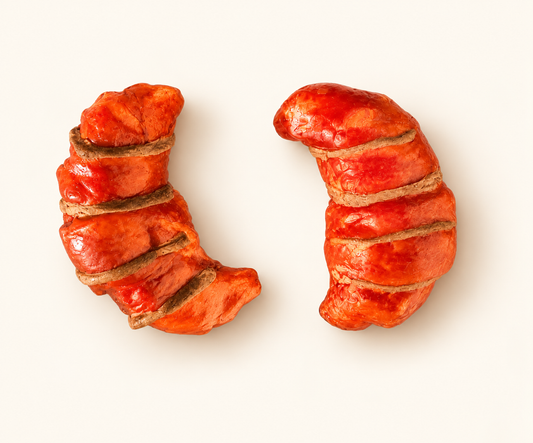 Rabbit  & Carob Collagen Croissant