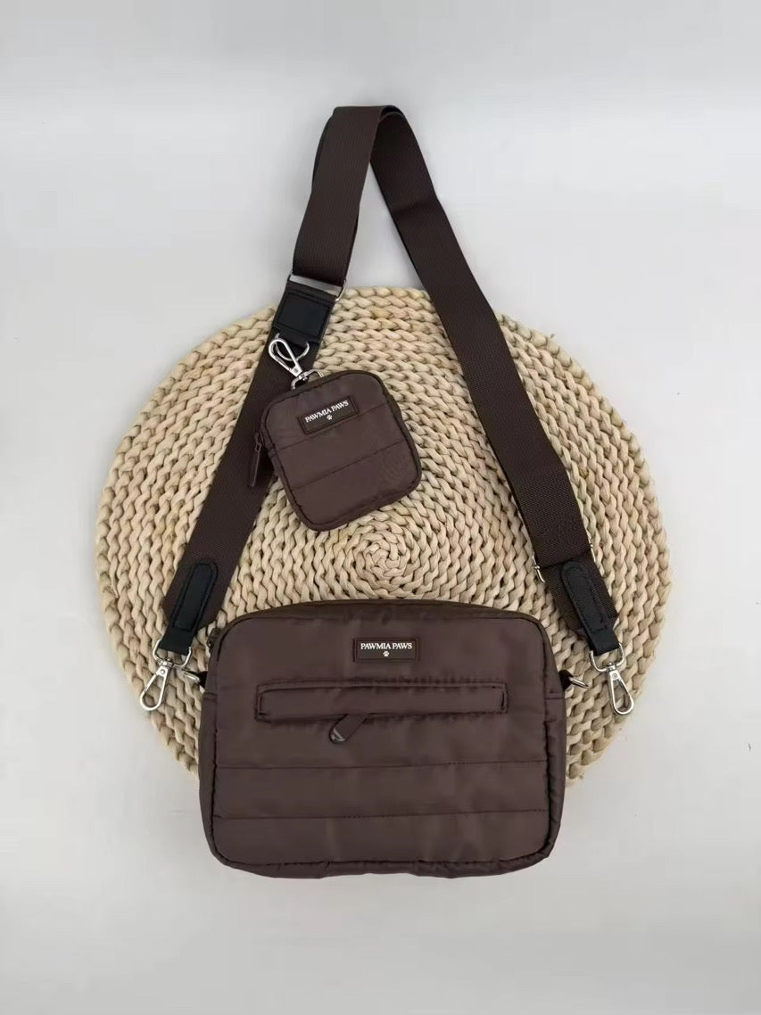 Pawmiapaws Crossbody Bag & Treat Pouch