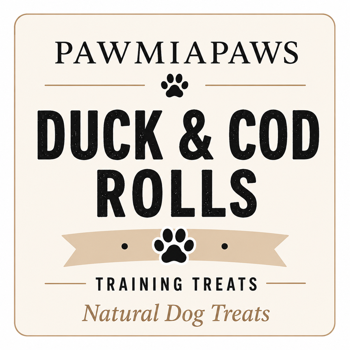 Duck & Cod Mini Rolls