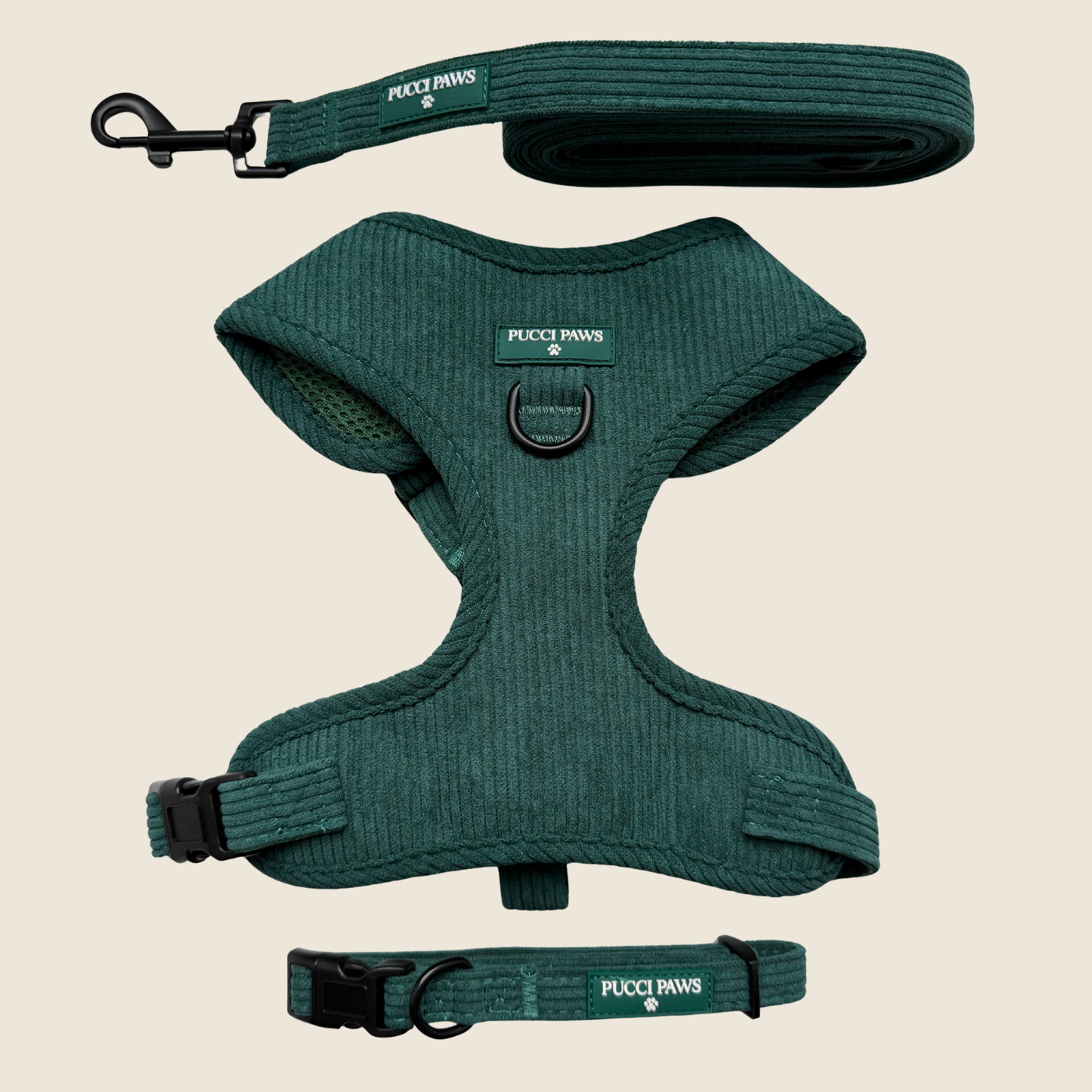 Hunter Green 3 piece Walking Set