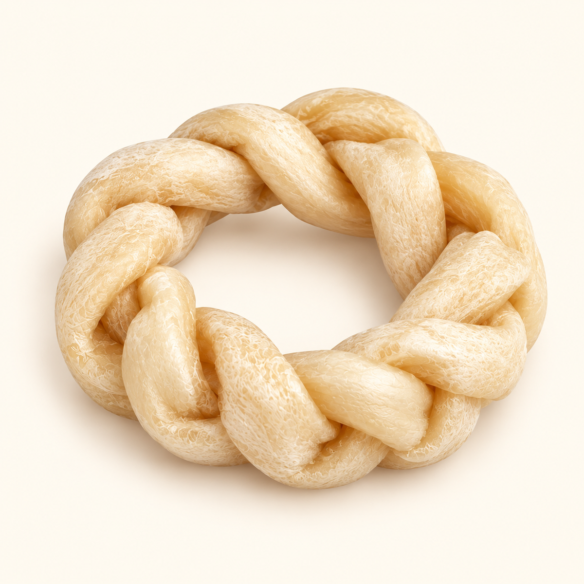 Lamb Collagen Braided Ring