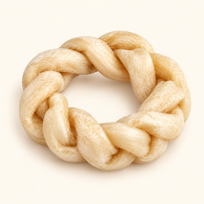 Lamb Collagen Braided Ring
