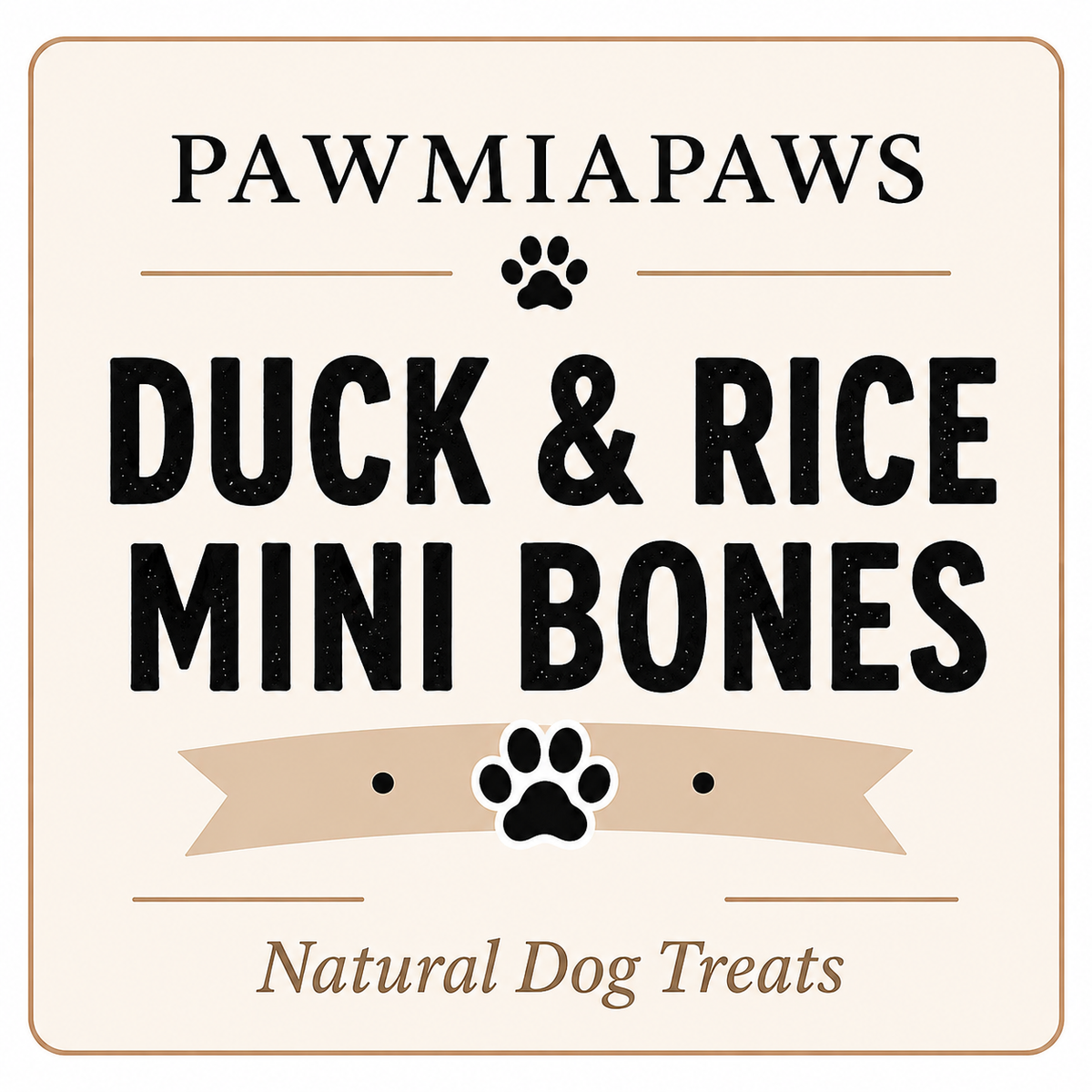 Duck & Rice Bones