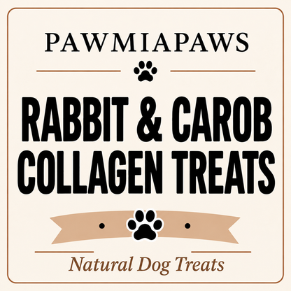 Rabbit  & Carob Collagen Croissant